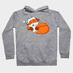 Fox Sleeping Nightcap Hoodie